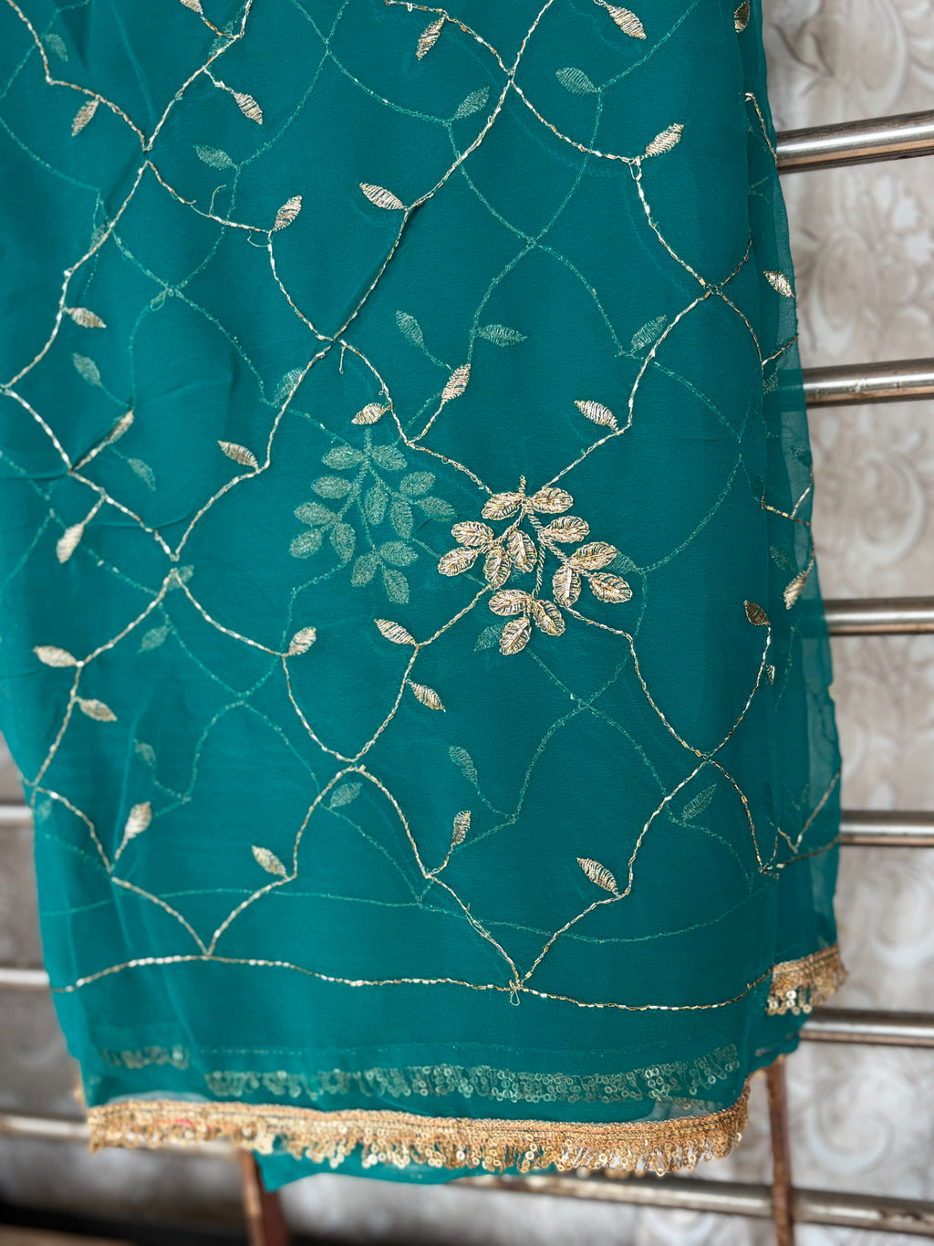 Teal elegance