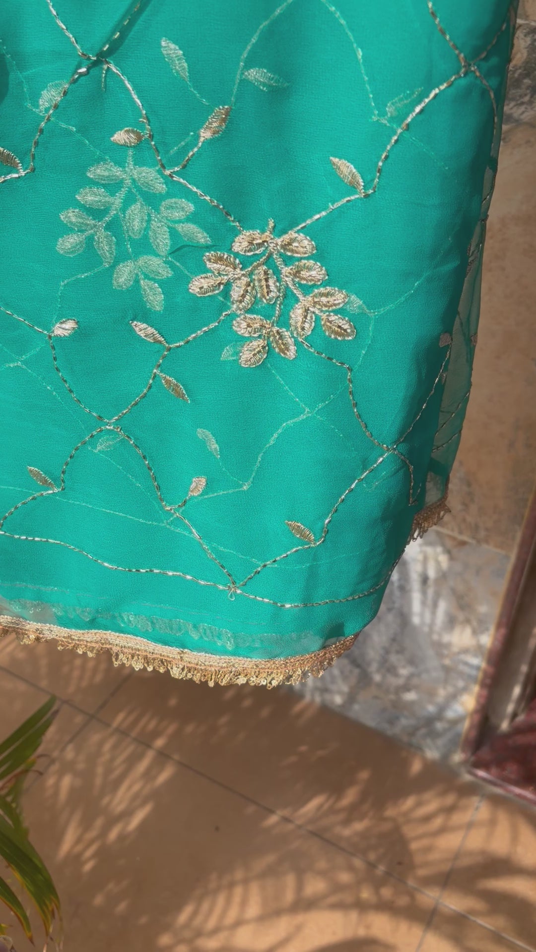 Teal elegance